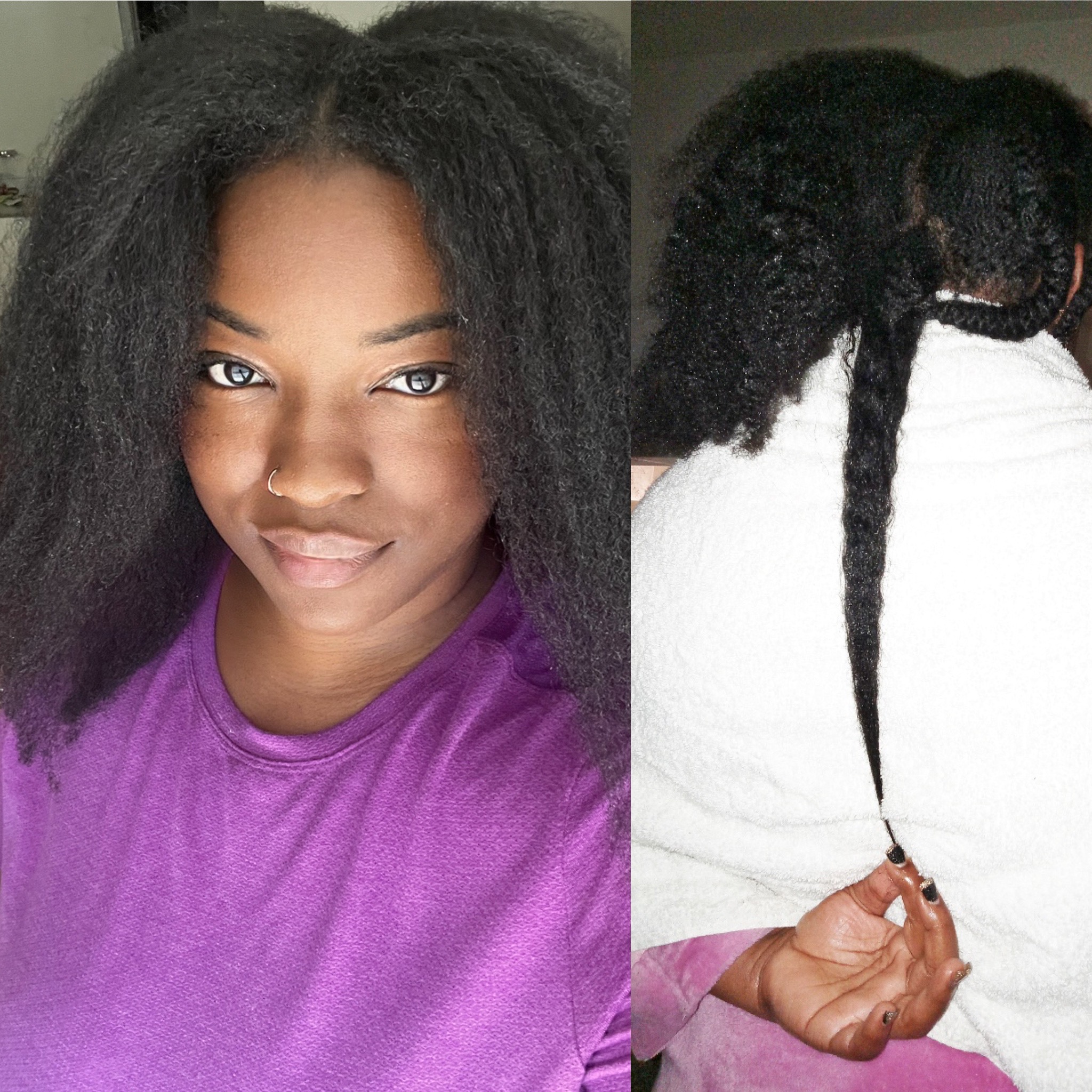 Is growing a long natural hair your goal?