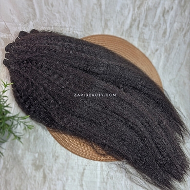 Kinky Straight Wefted Hair – 3 Bundle Deal