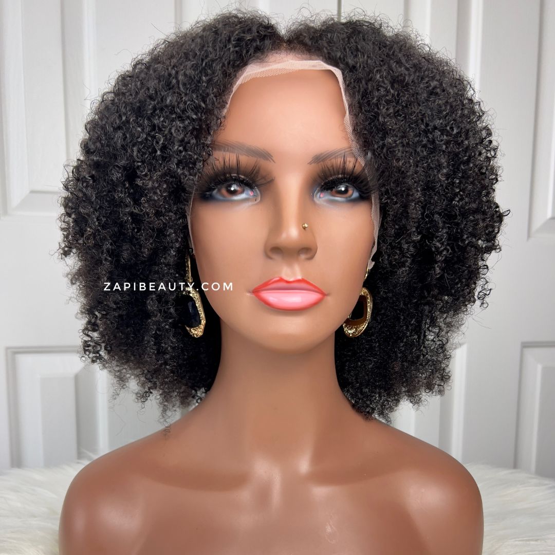 Kinky Curly "C" 13x6" Frontal Wig 200% - Image 8