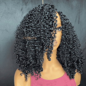 3C 4A Afro Curly Hair U-Part & Half Wig- 190%