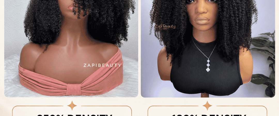 180% vs 250% Wig Density: How to Choose the Right Density for a Natural Look