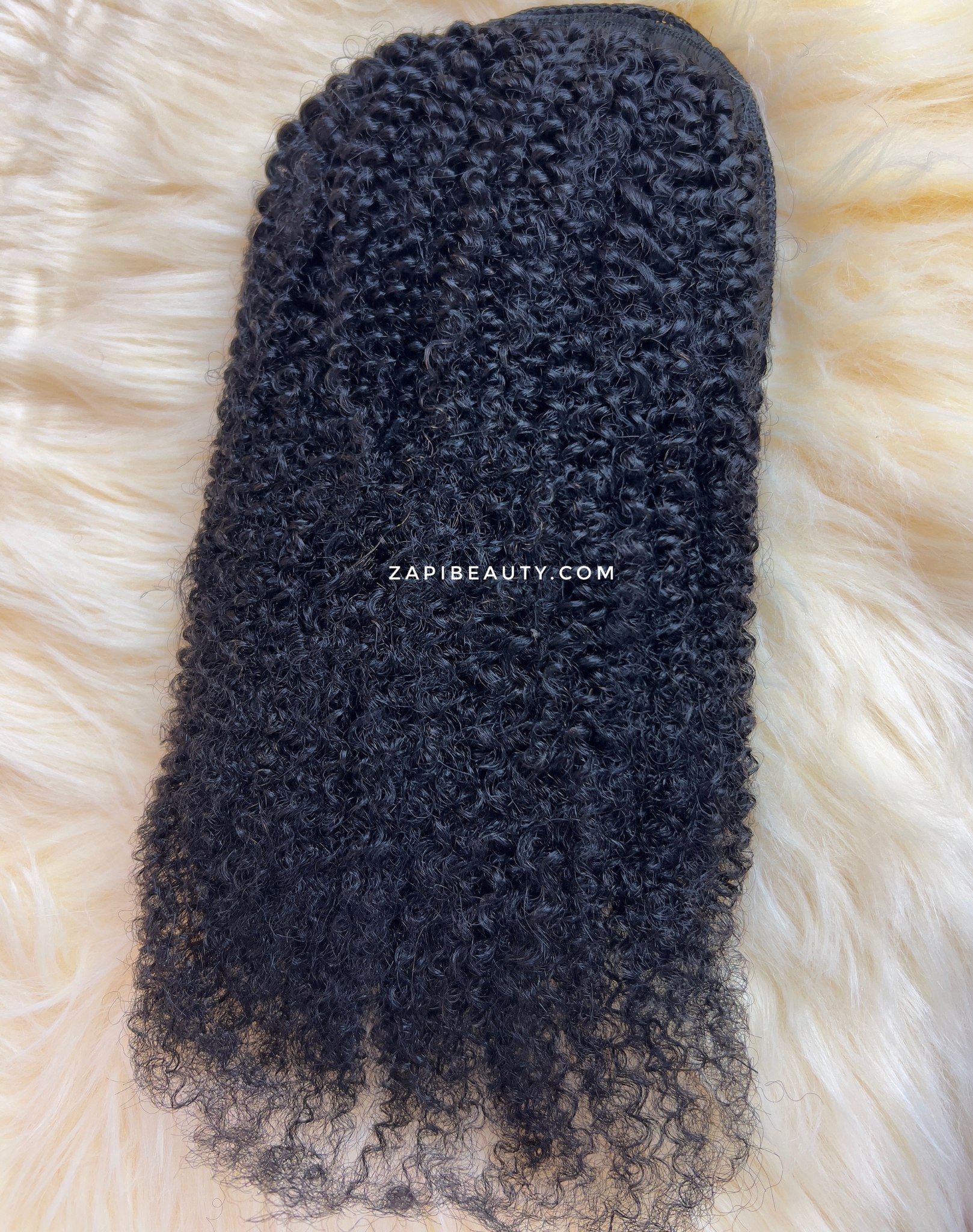 12-Inch Kinky Coily 4B 4C Afro Puff - Image 3