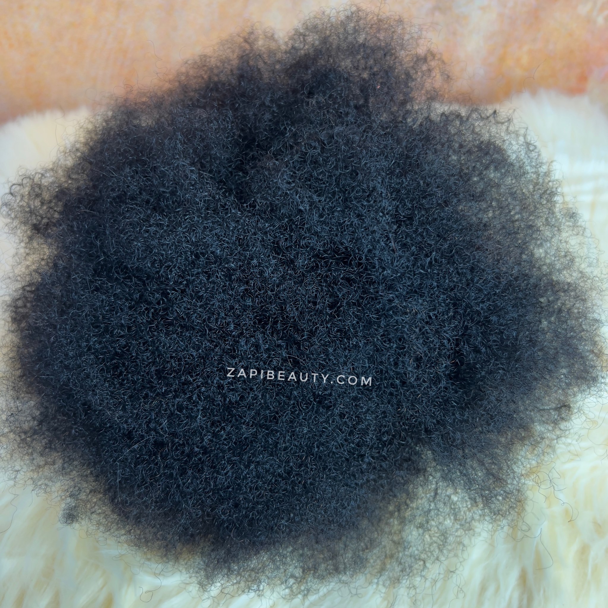 12-Inch Kinky Coily 4B 4C Afro Puff - Image 4