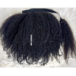 4B 4C Hair Wrap, Drawstring Ponytail Extension