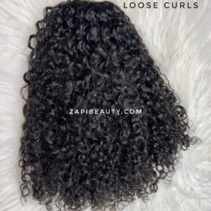 3A 3B 3C Afro Curly Textures Ponytail Extension