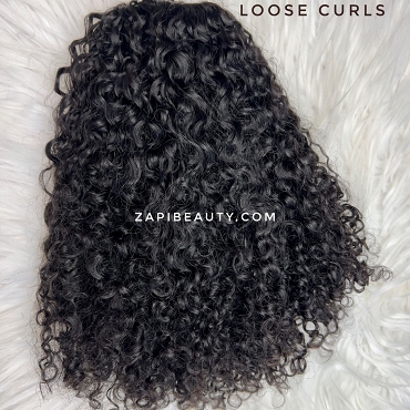 3A 3B 3C Afro Curly Textures Ponytail Extension