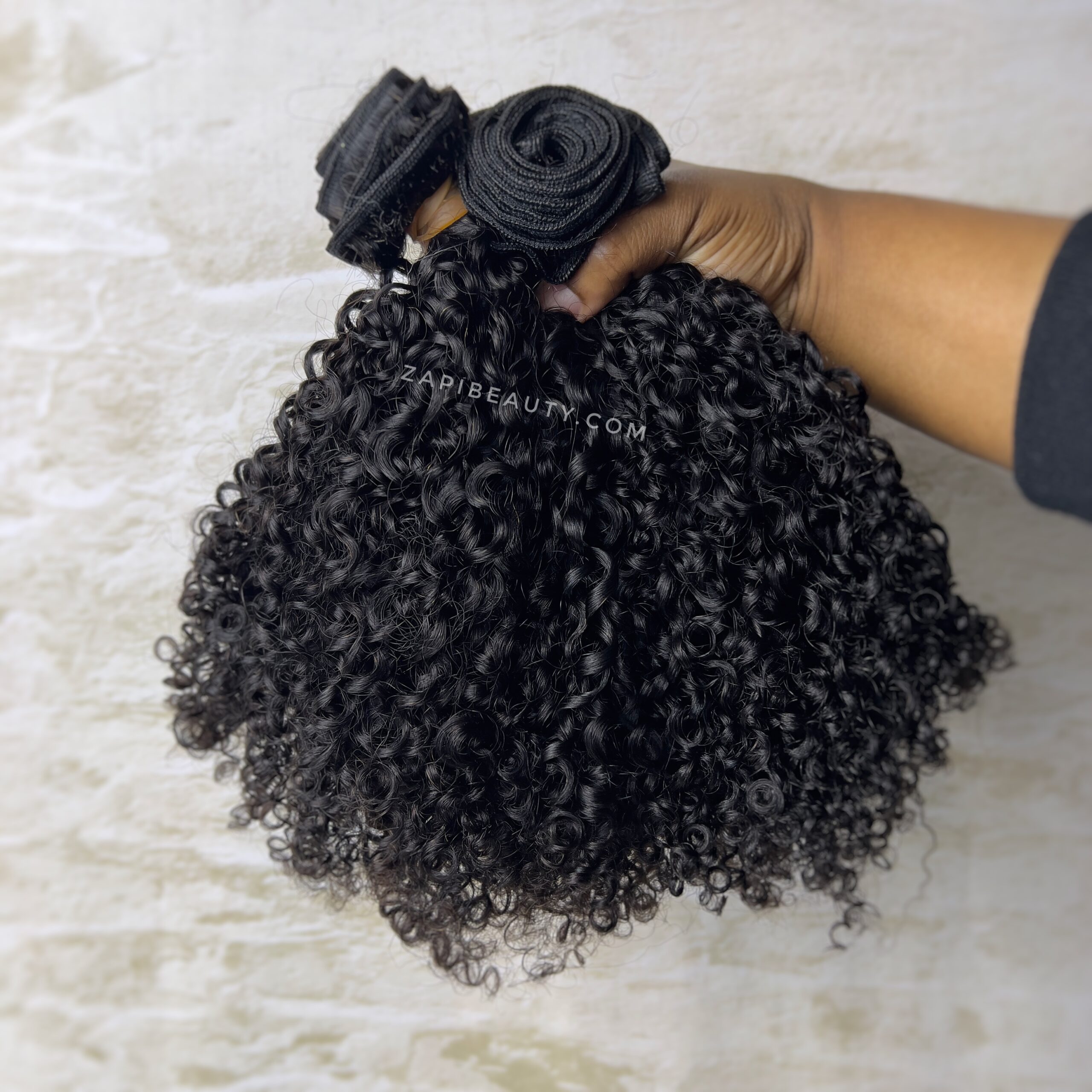 Kinky Curly 'A' Hair Bundles | Half Wig | U-Part Wig. - Image 3