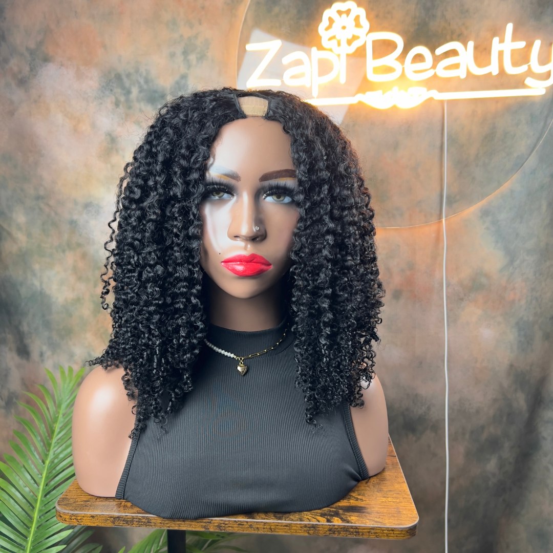 Corkscrew U-Part & Half Wig – 250% Density - Image 7