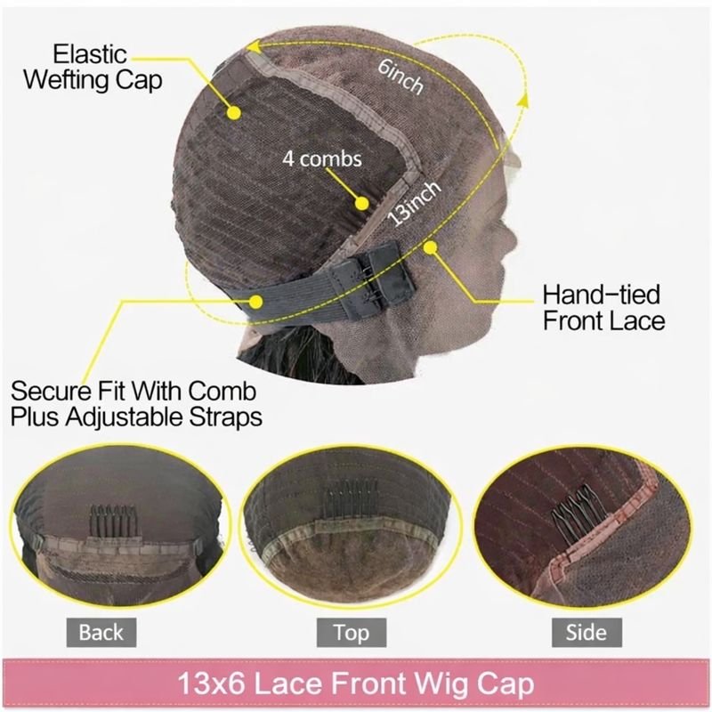 Kinky Curly "C" 13x6" Frontal Wig 200% - Image 7