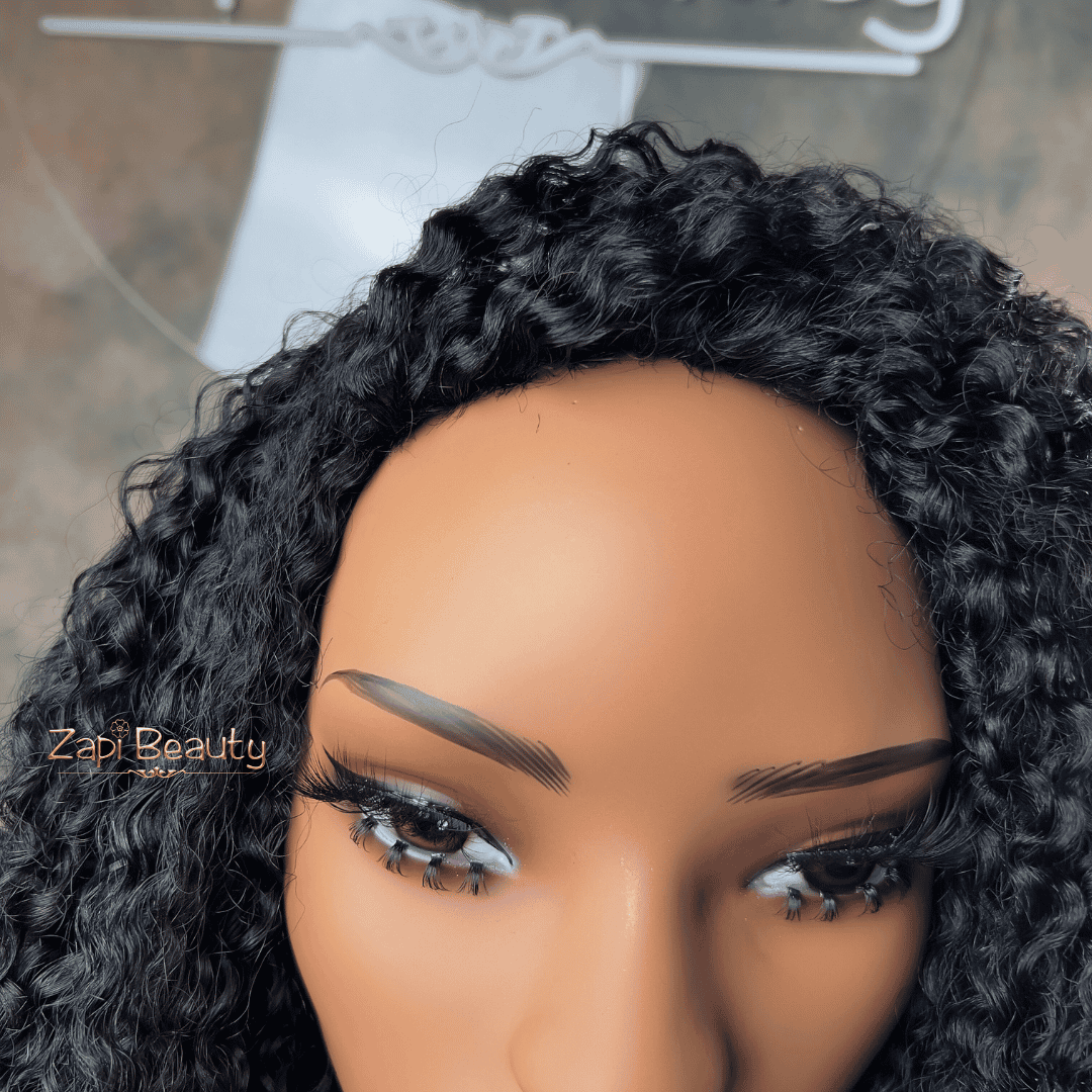 Kinky Curly 'A' Hair Bundles | Half Wig | U-Part Wig. - Image 7