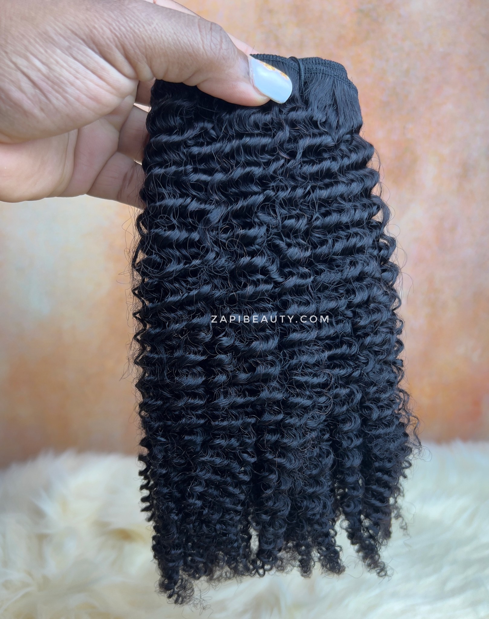4A Kinky Curly Weft Bundles - 300g - Image 3