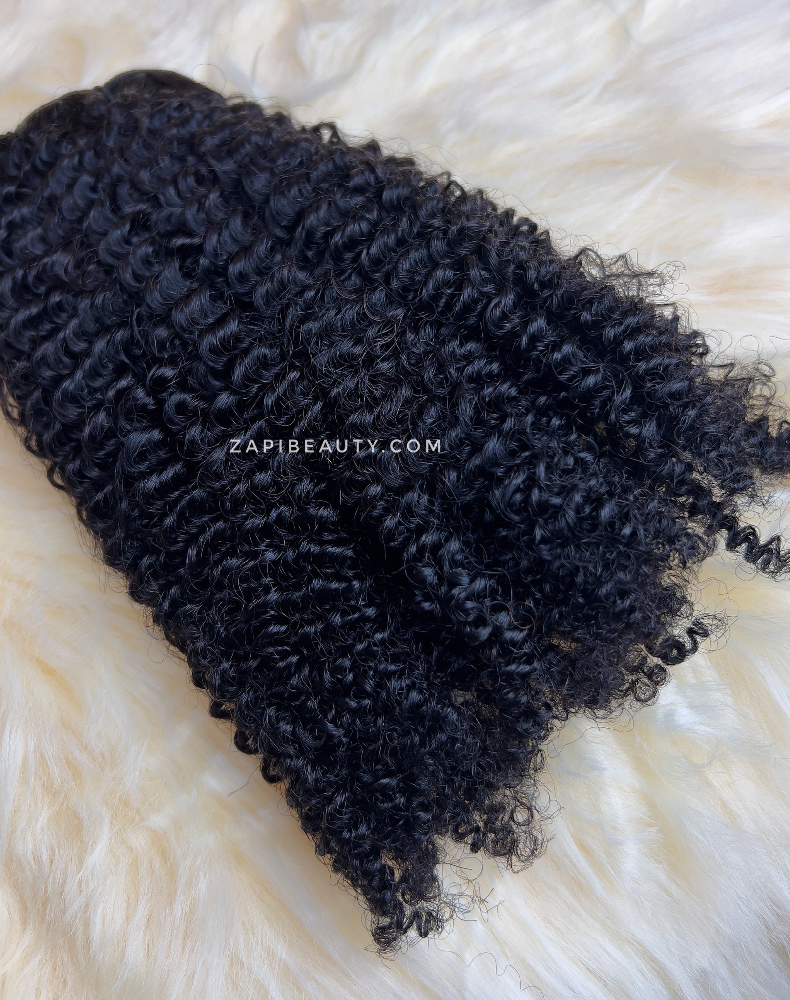4A Kinky Curly Weft Bundles - 300g - Image 2