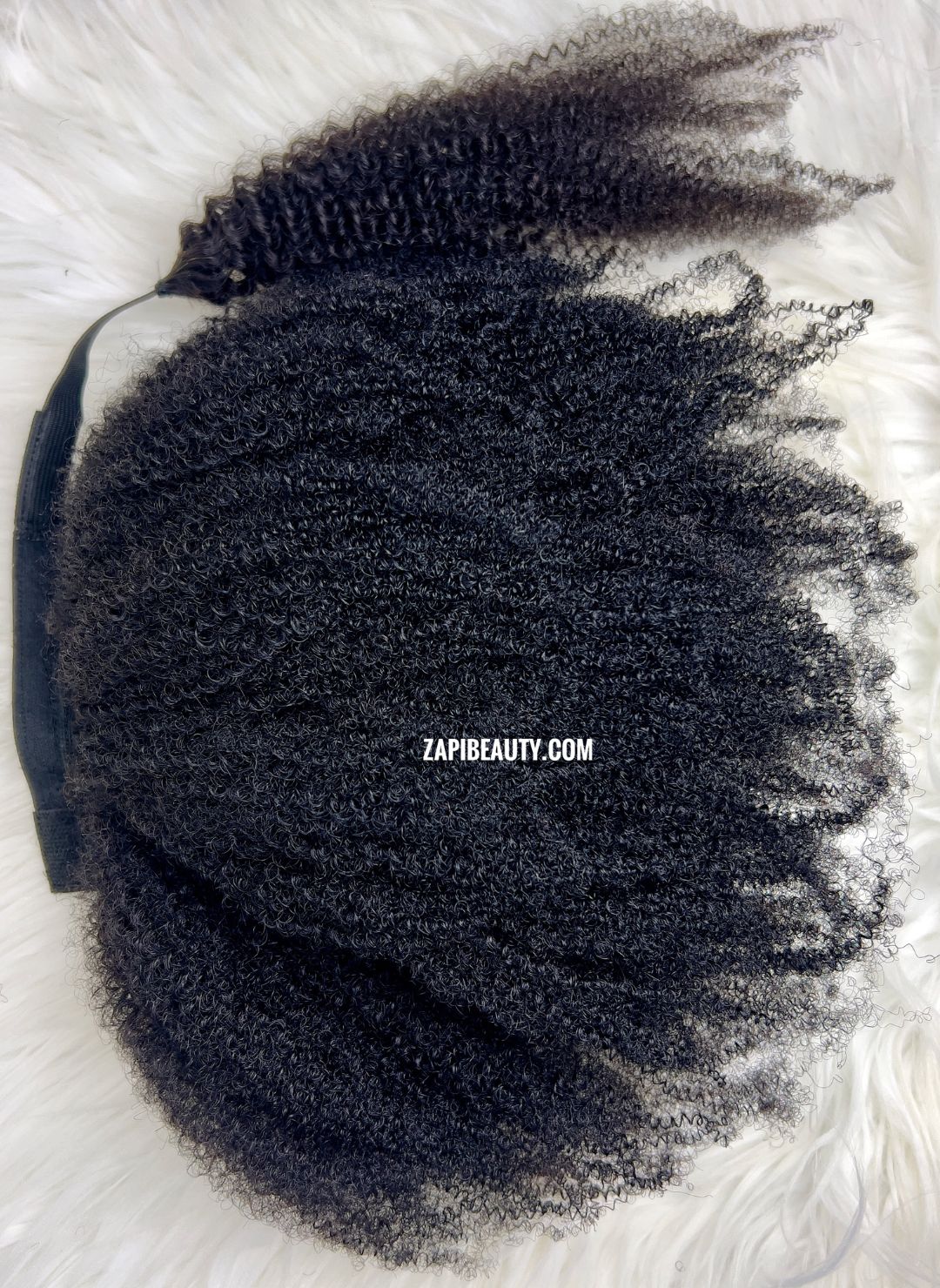 4B 4C Hair Wrap, Drawstring Ponytail Extension - Image 2
