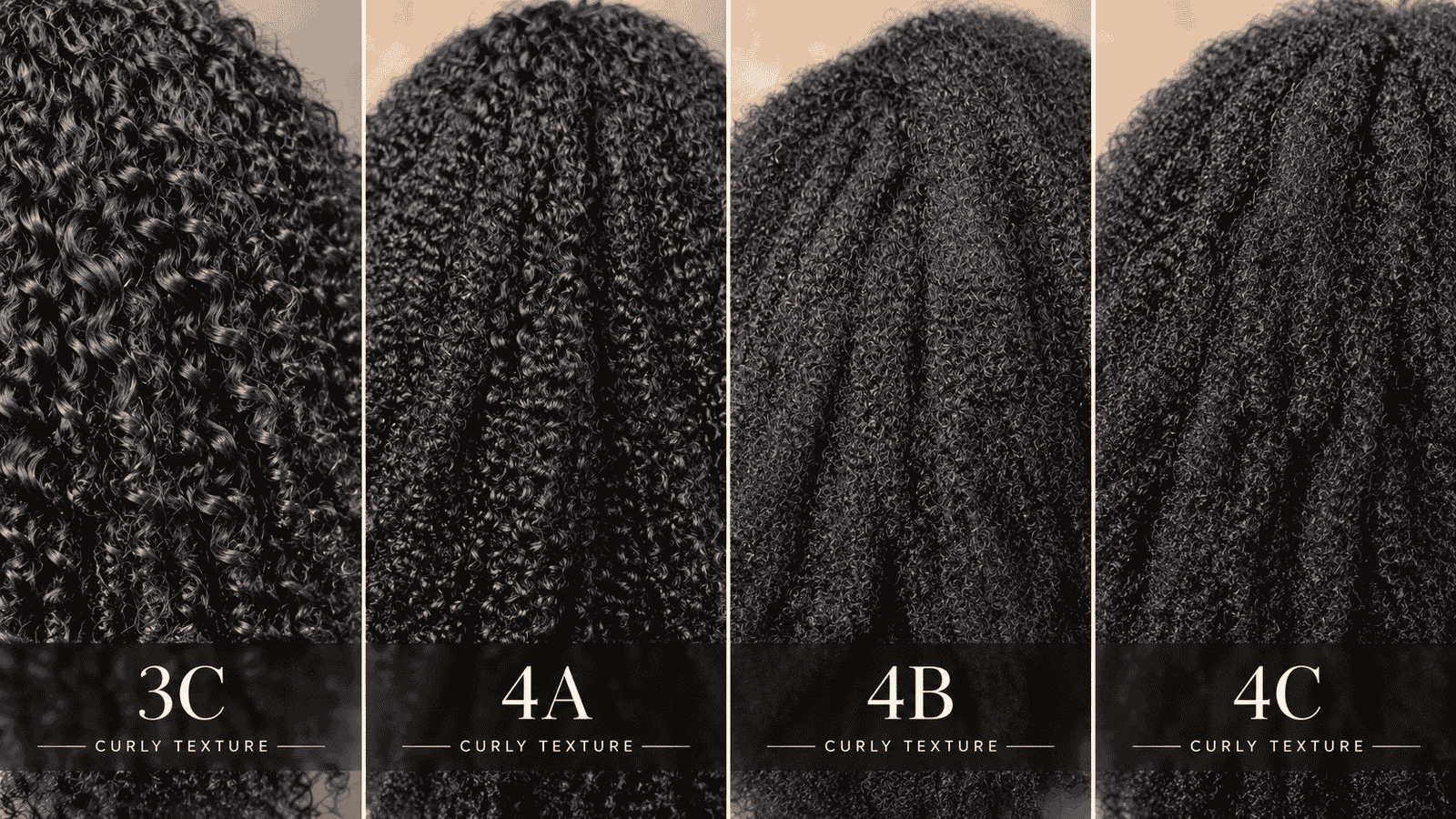 3C vs 4A vs 4B vs 4C Hair: Which Wig Texture Will Match Your Natural Hair Best?